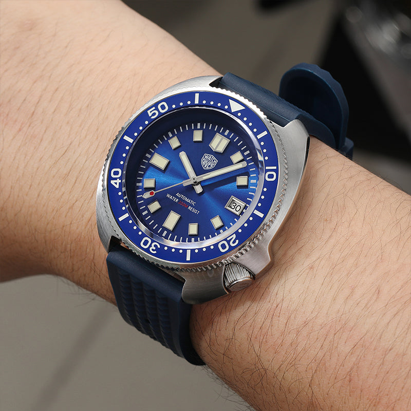 ★Special Offer★Watchdives Soft Waffle Rubber Dive Strap