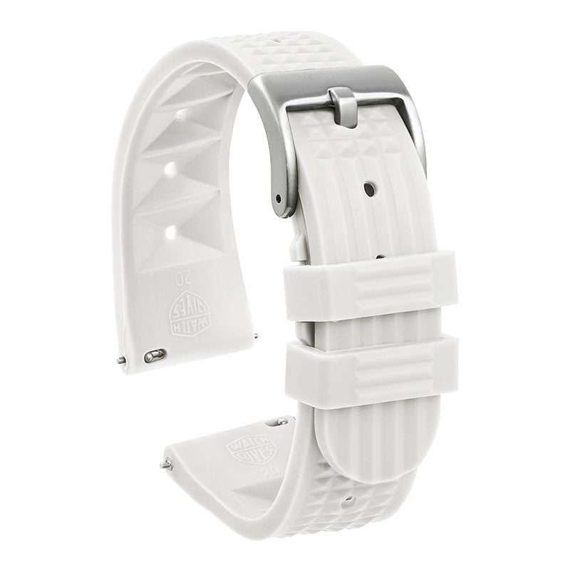 ★Special Offer★Watchdives Soft Waffle Rubber Dive Strap