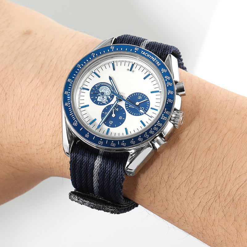 Magic Tape Soft Nylon Watchband 20mm/22mm