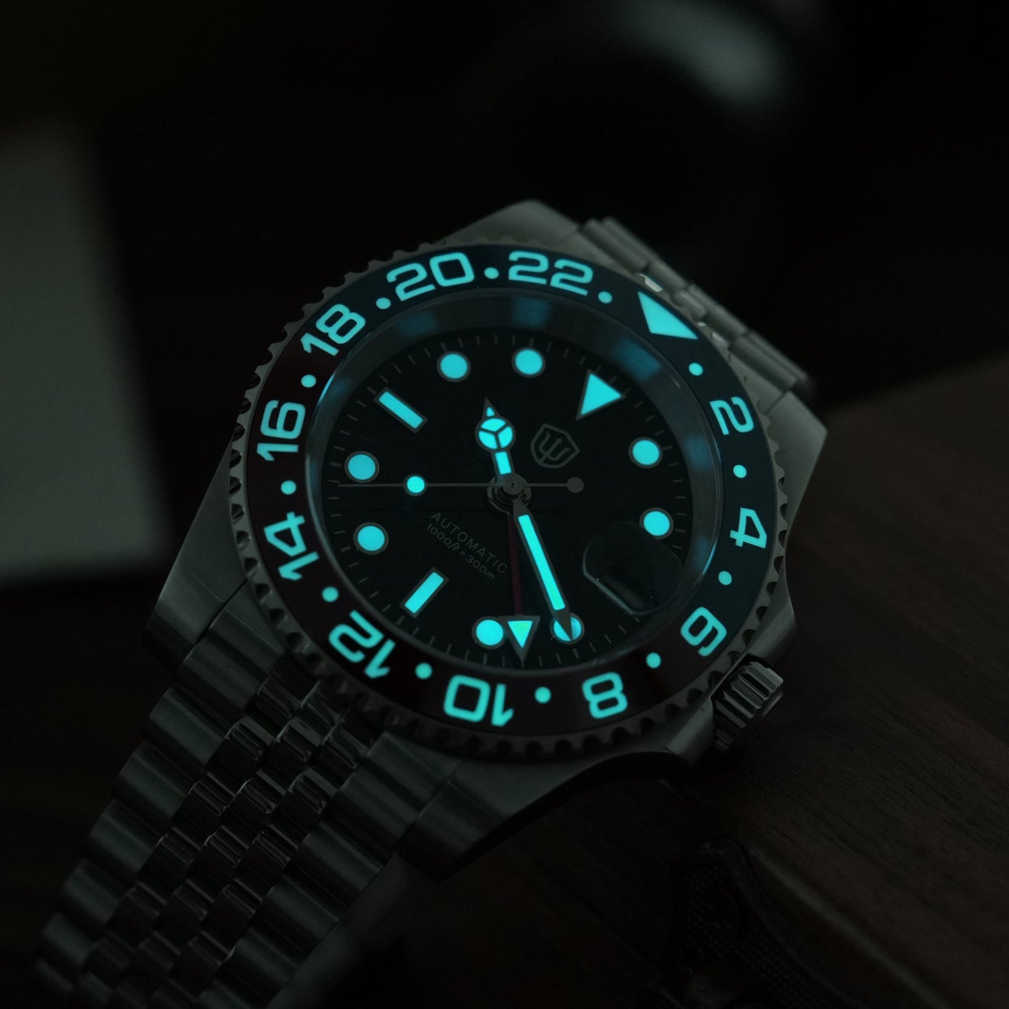 🔥WeeklyDeals🔥Watchdives WD16760 NH34 Sub GMT Watch V2