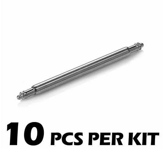 10PCS Dia 1.5mm Spring Bars for 18/20/22mm Watch Strap