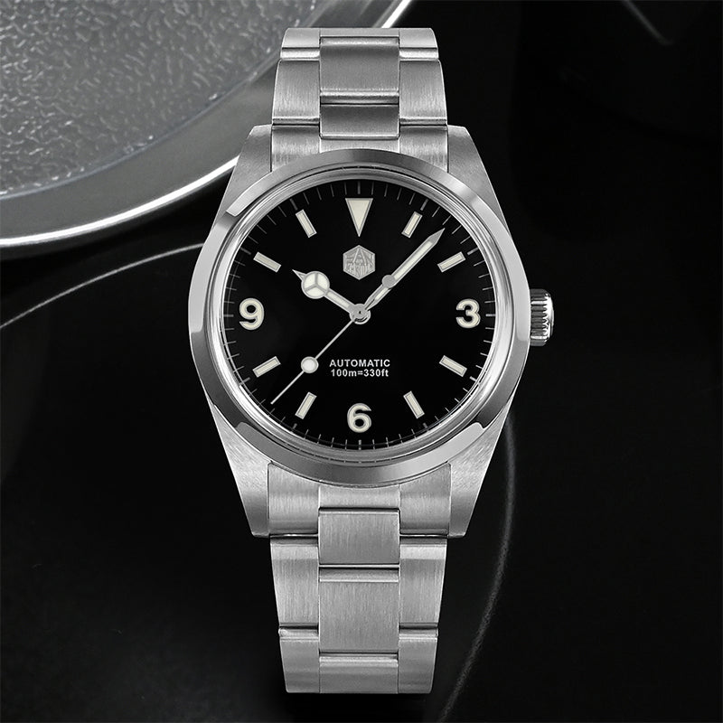 San Martin 39mm Explorer Men Watch SN020G2