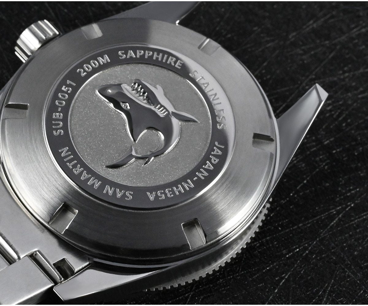 San Martin 39.5mm Sandwich Dial Watch SN051-G2
