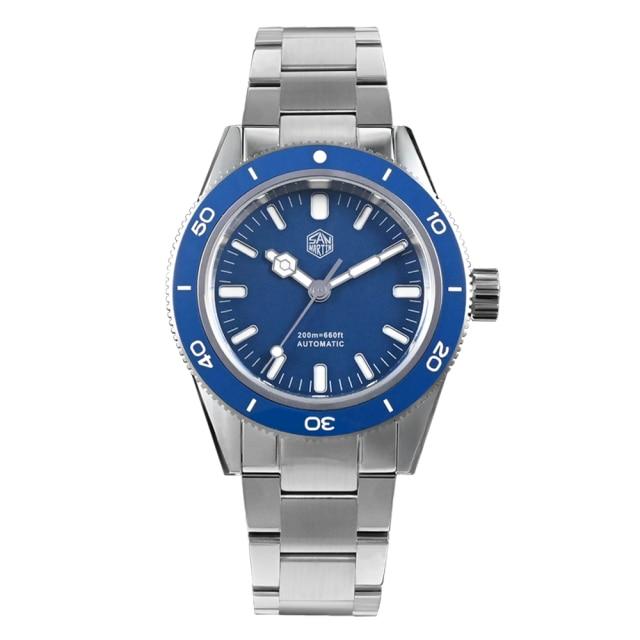 San Martin 39.5mm Sandwich Dial Watch SN051-G2