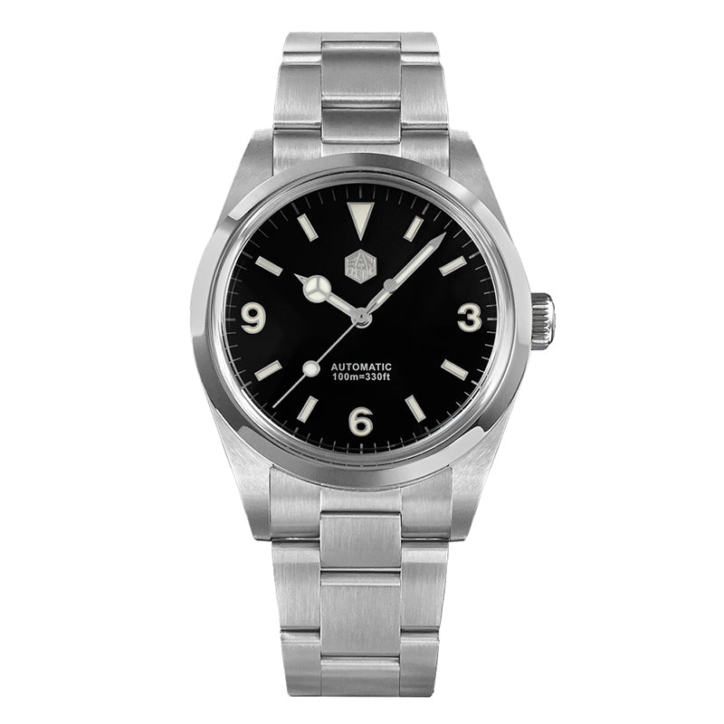 San Martin 39mm Explorer Men Watch SN020G2