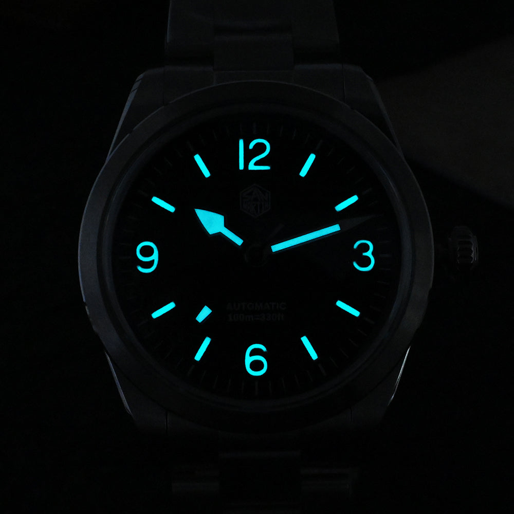 San Martin 38mm Vintage Mechanical Watch SN0107 V1/V2