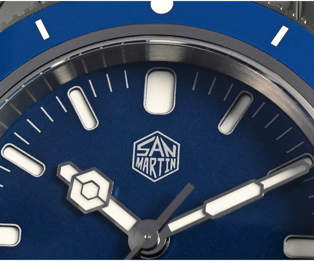 San Martin 39.5mm Sandwich Dial Watch SN051-G2