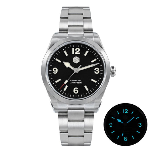 San Martin 36mm Vintage Mechanical Watch SN0107GX V1/V2