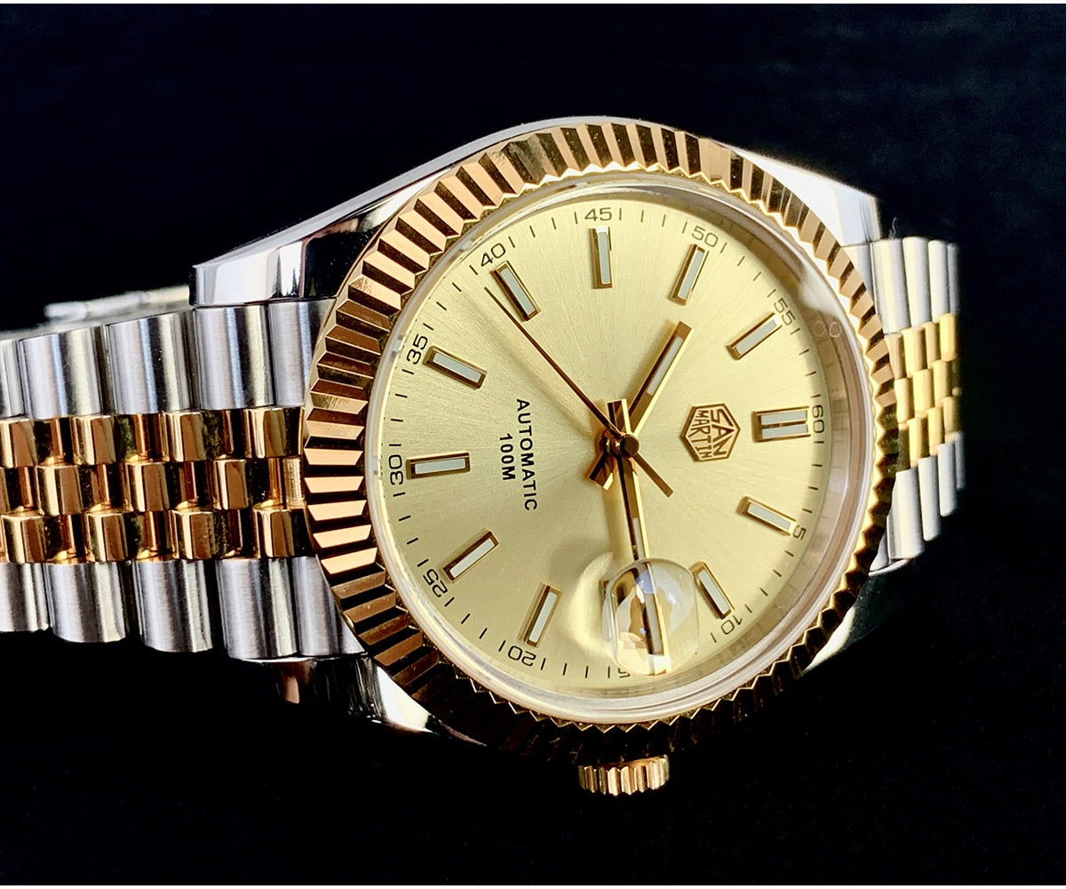 San Martin Luxury Watch Jubilee Bracelet SN058 V2
