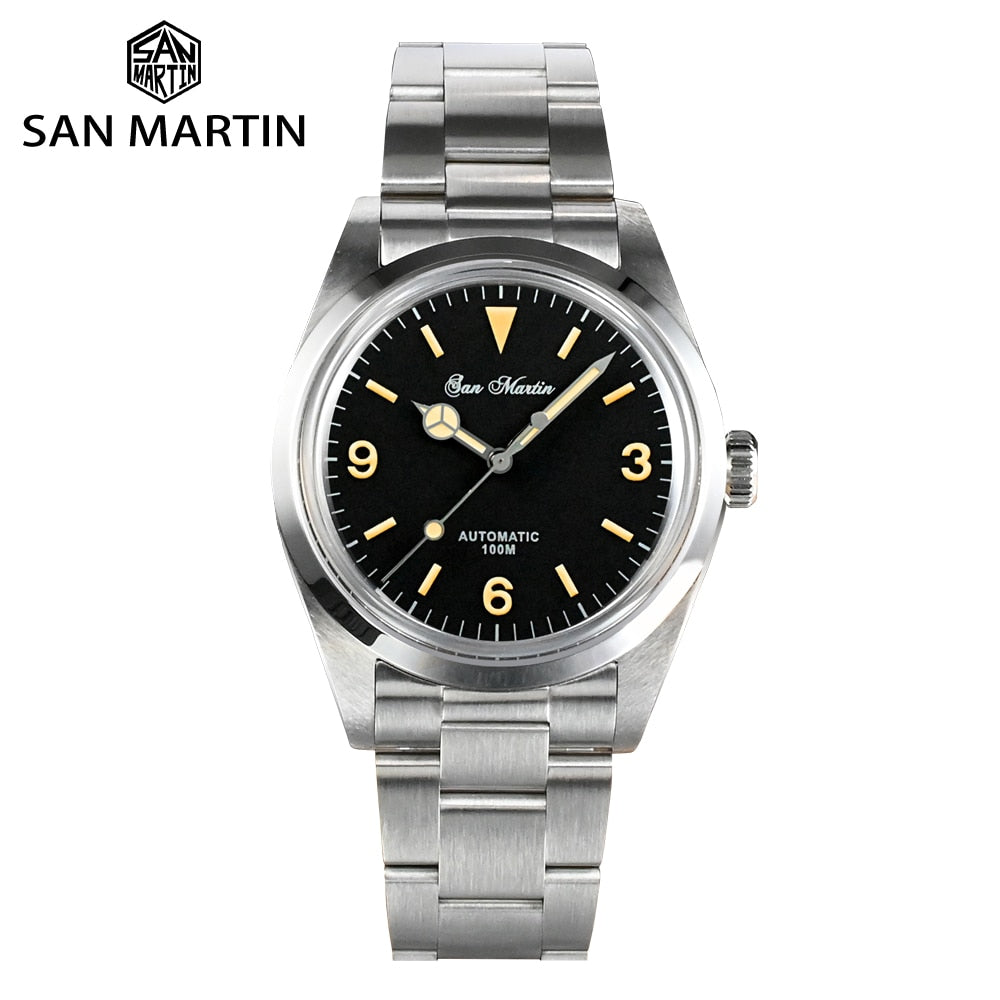 San Martin 39mm Vintage Men Watch SN020