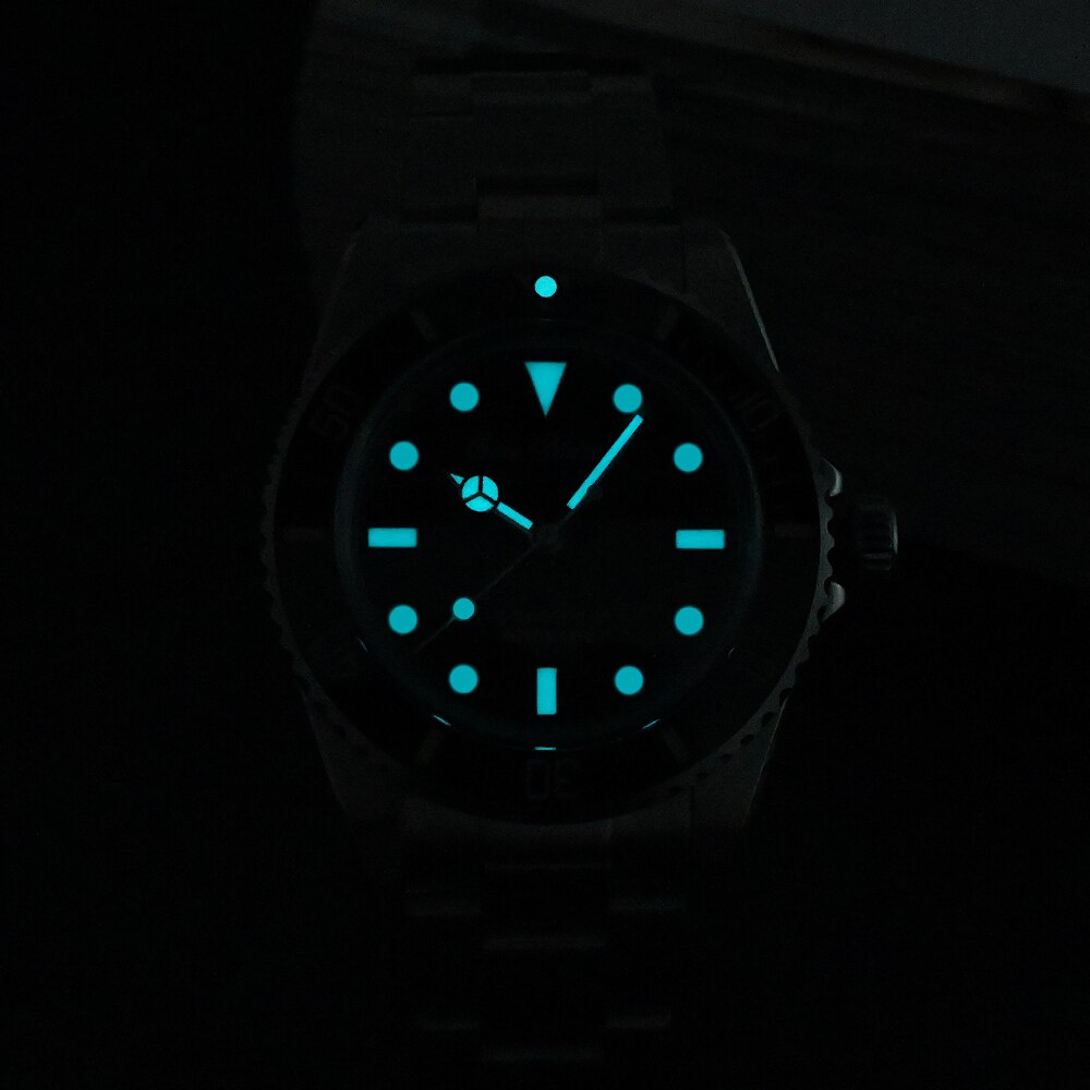 San Martin 39mm Sub Vintage Diver Water SN006