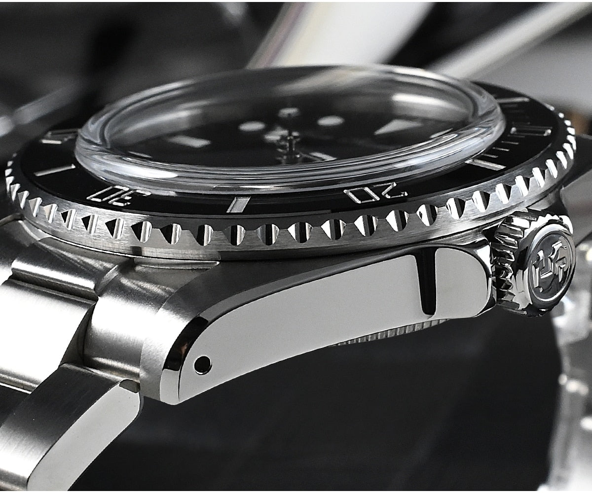 San Martin 39mm Sub Vintage Diver Water SN006