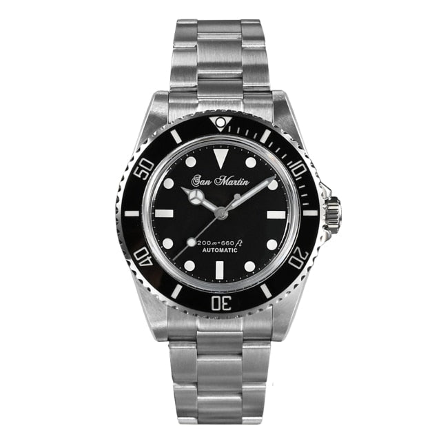 San Martin 39mm Sub Vintage Diver Water SN006