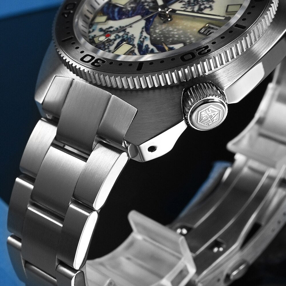 San Martin 6105 Turtle NH35 Diver Watch SN0068-G V2