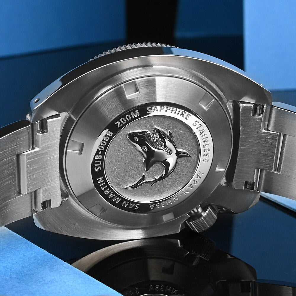 San Martin 6105 Turtle NH35 Diver Watch SN0068-G V2