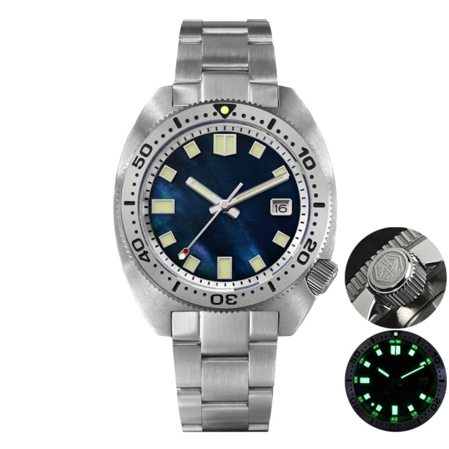 San Martin 6105 Turtle NH35 Diver Watch SN0068-G V2
