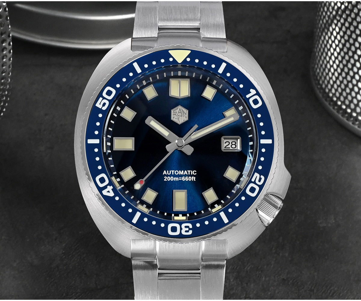 San Martin New Turtle Diver Watch SN047
