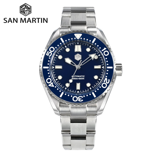 San Martin Enamel Dial Vintage Dive Watch