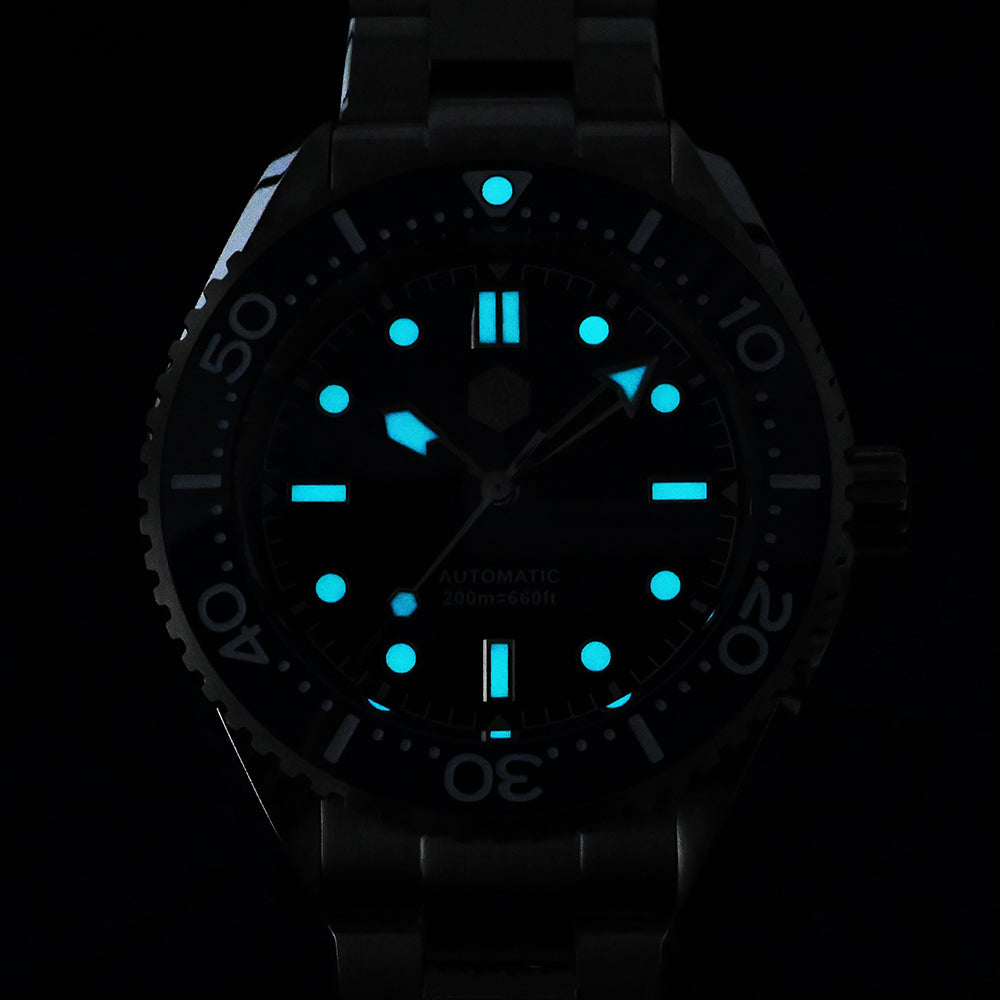 San Martin Enamel Dial Vintage Dive Watch SN036G