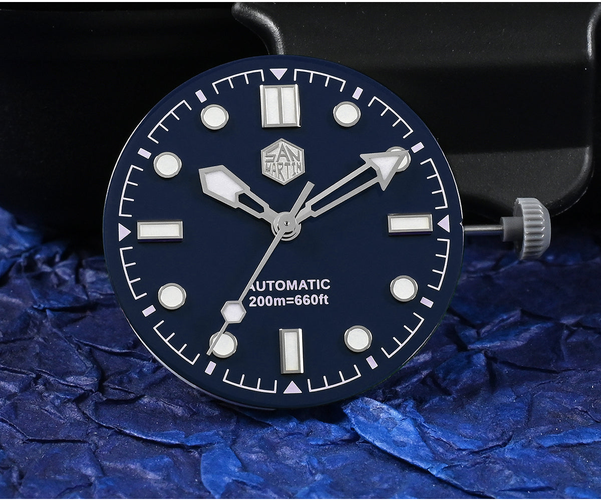 San Martin Enamel Dial Vintage Dive Watch SN036G
