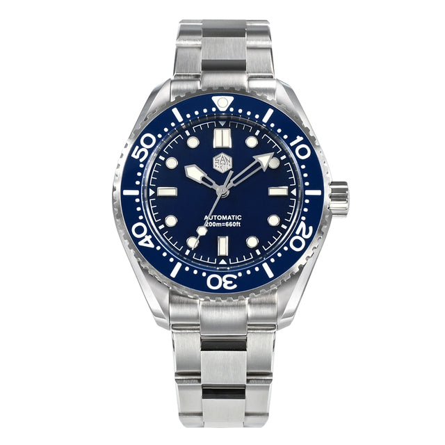 San Martin Enamel Dial Vintage Dive Watch SN036G