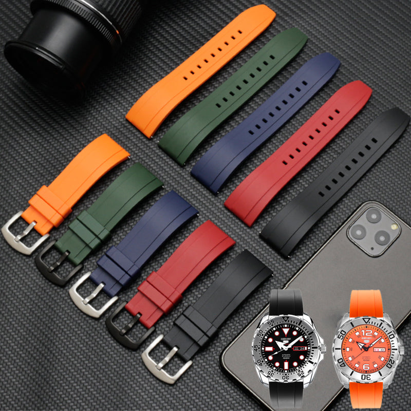 Easy Release Rubber Watch Strap