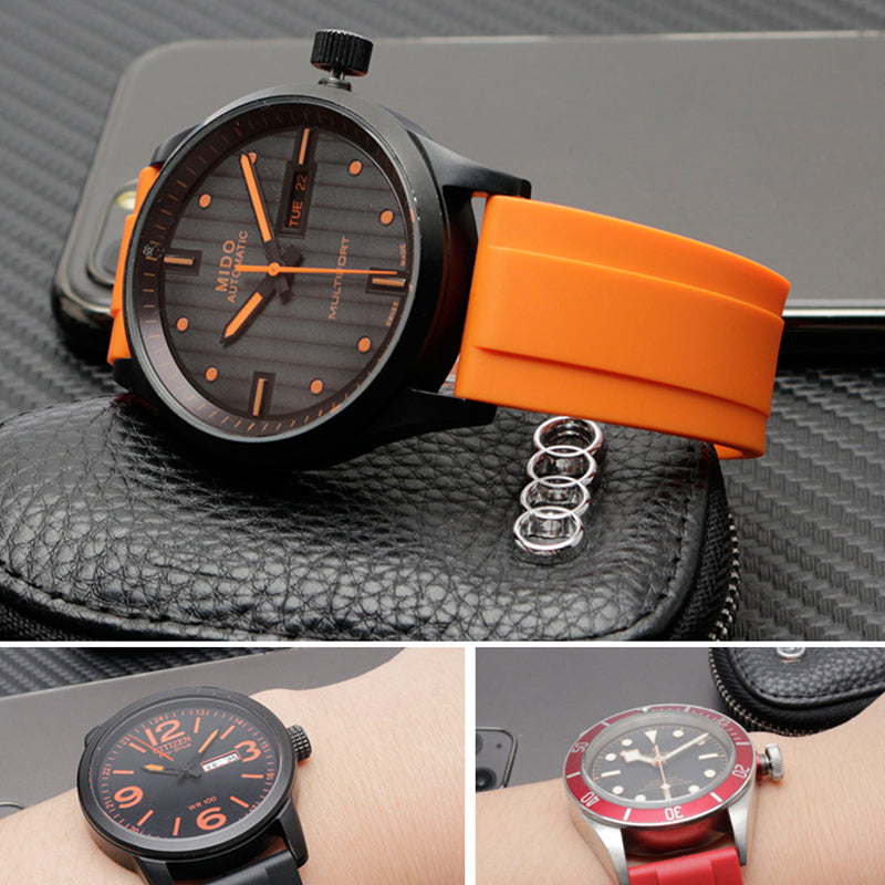 Easy Release Rubber Watch Strap