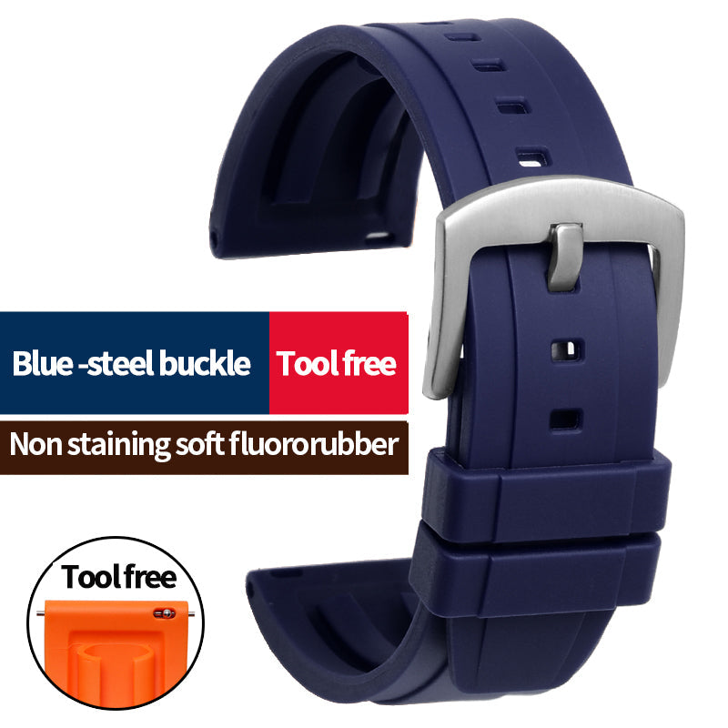 Easy Release Rubber Watch Strap