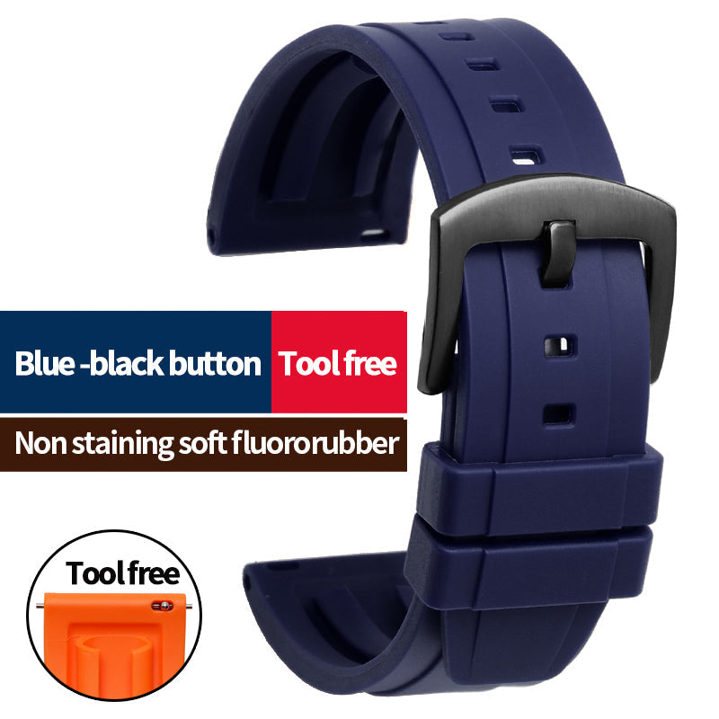 Easy Release Rubber Watch Strap