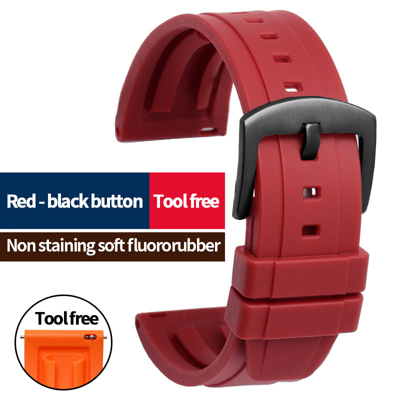 Easy Release Rubber Watch Strap