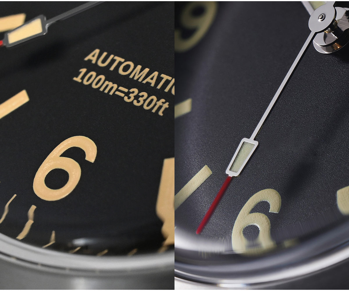 San Martin 36mm Vintage Mechanical Watch SN0107GX V1/V2