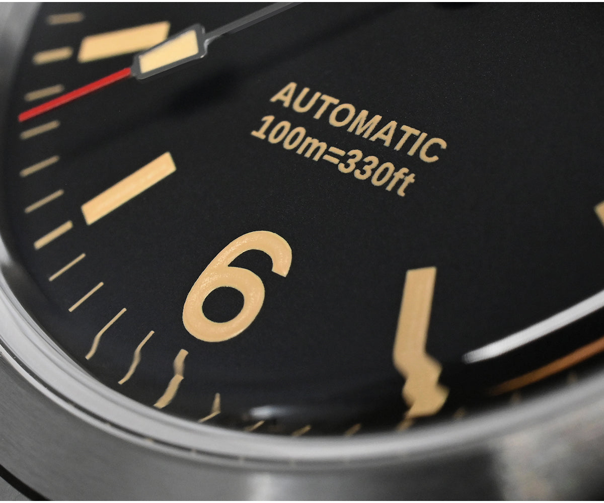 San Martin 36mm Vintage Mechanical Watch SN0107GX V1/V2
