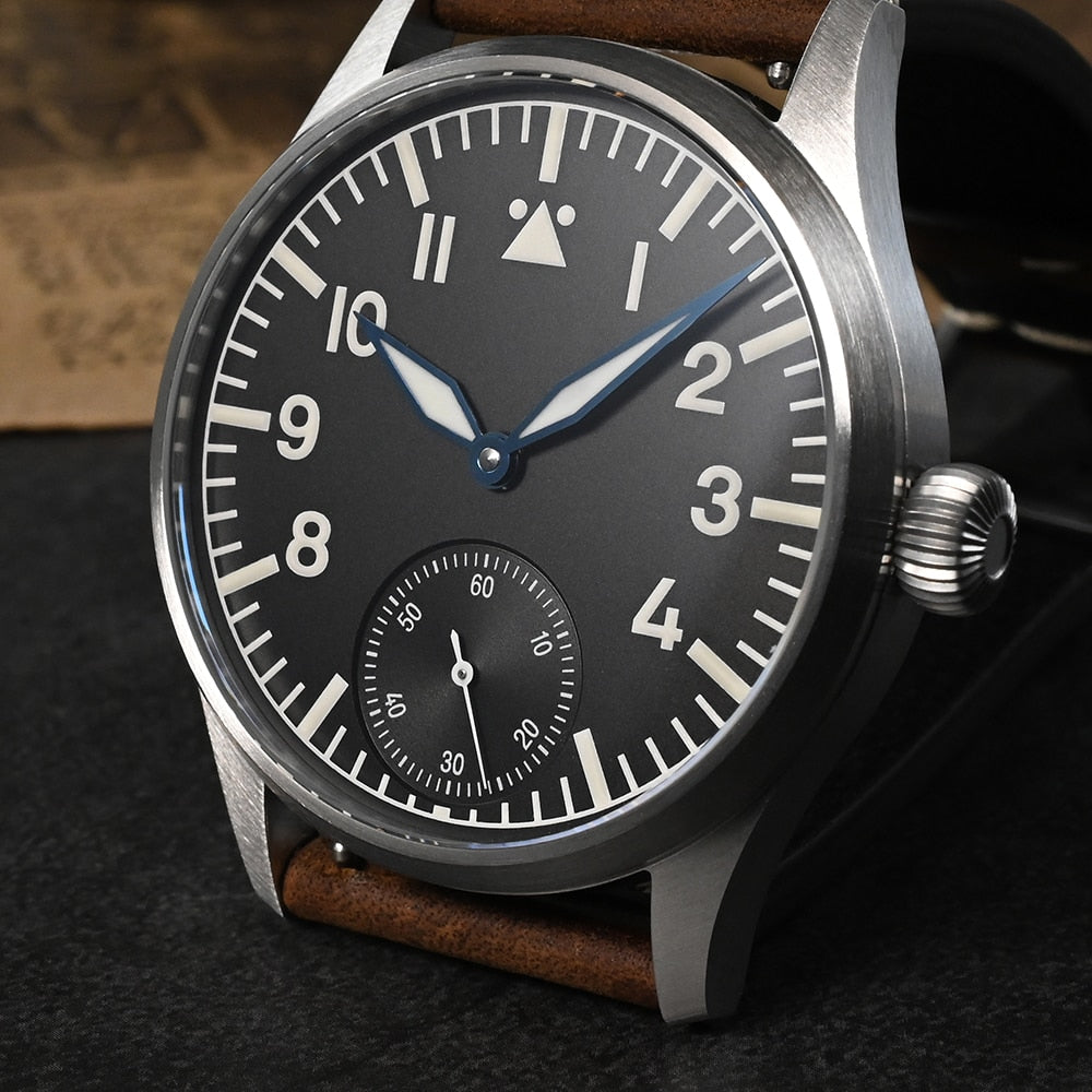 San Martin 41mm Classic Pilot Watch SN0117G