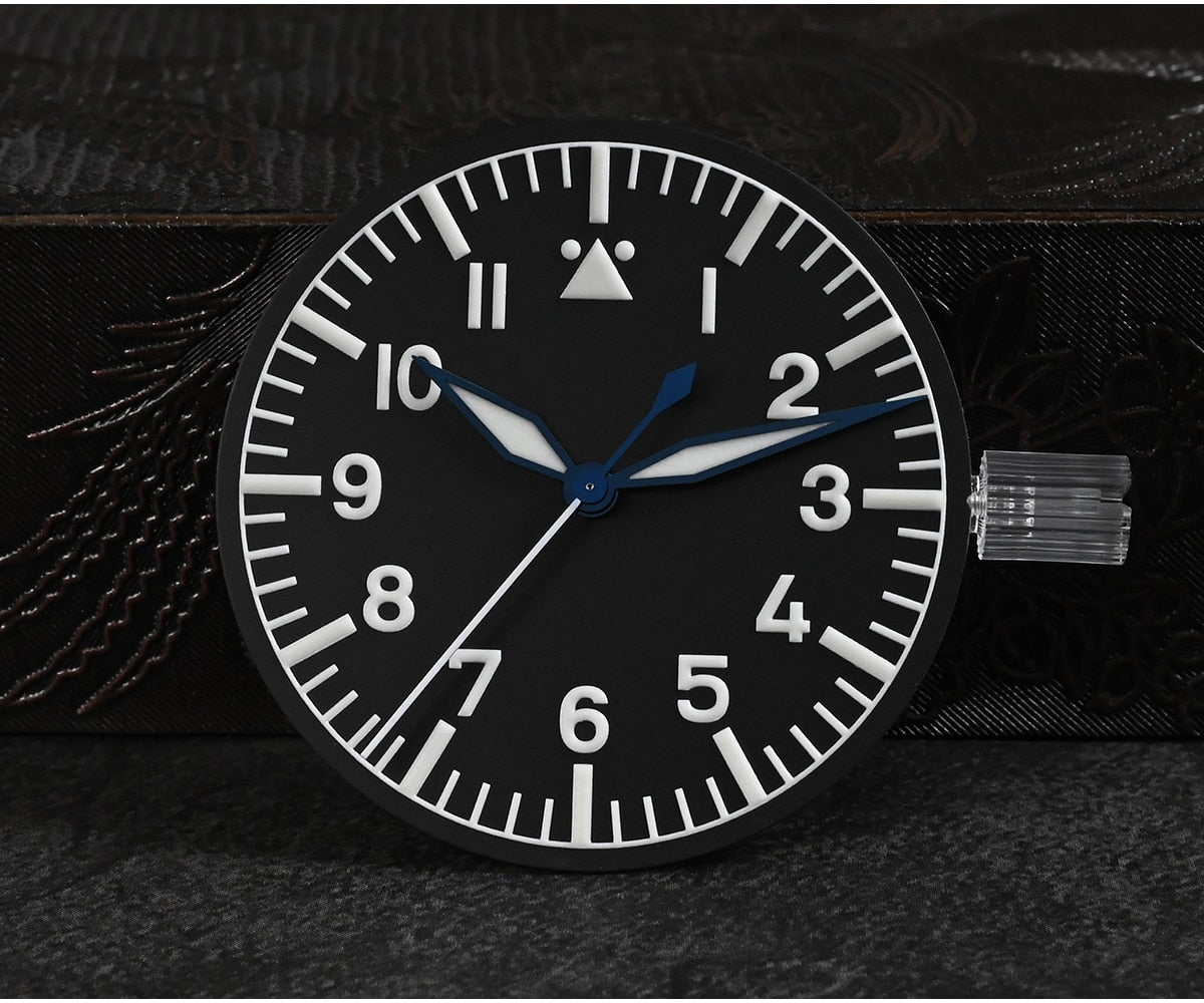 San Martin 41mm Classic Pilot Watch SN0117G