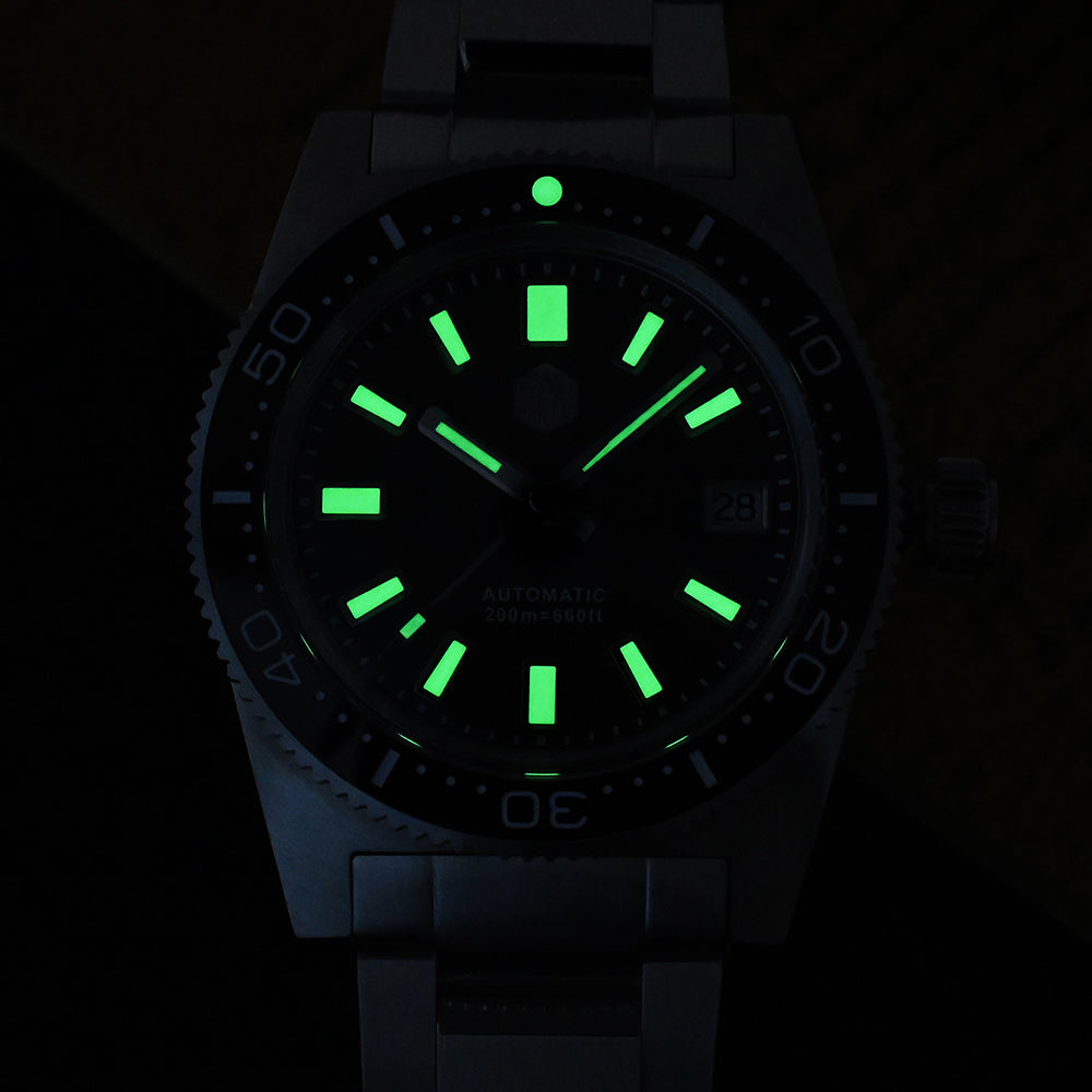 San Martin New 62mas 37mm Diver Mens Watch SN007-GX