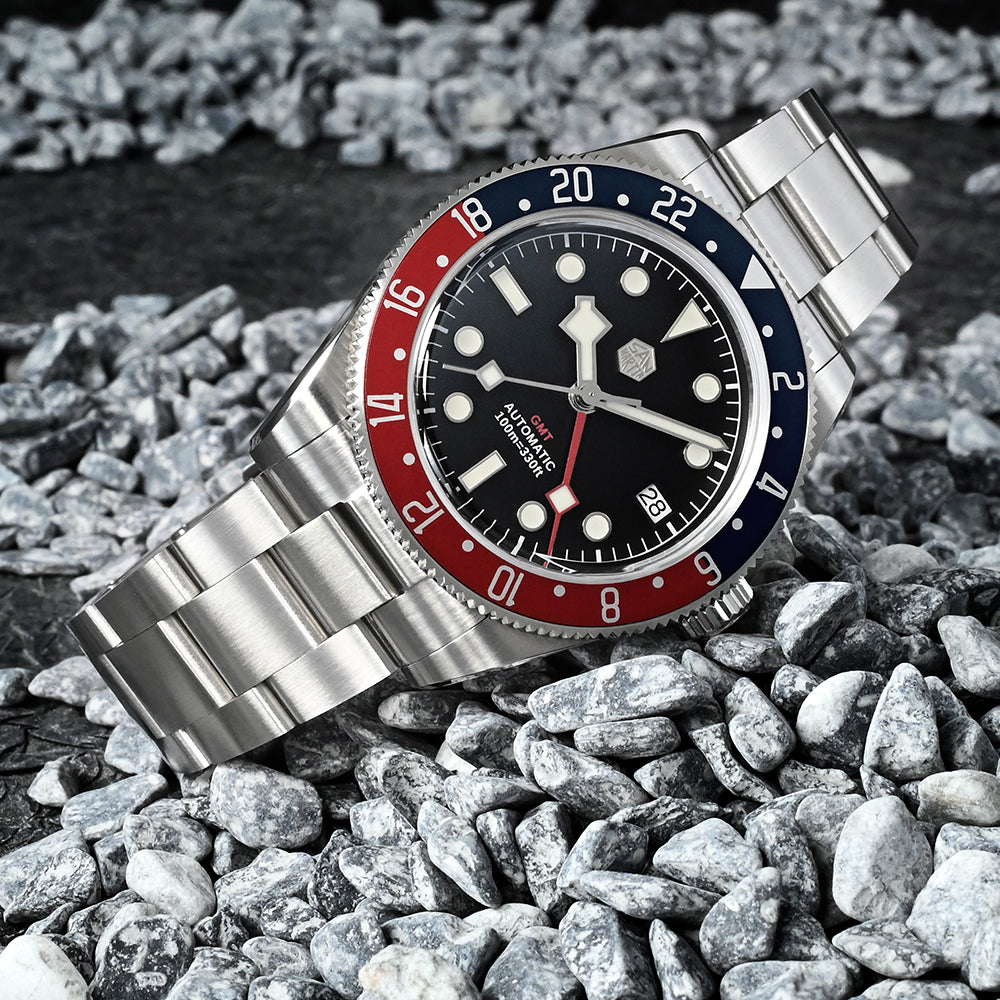 San Martin NH34 BB58 GMT Watch SN0109 V2