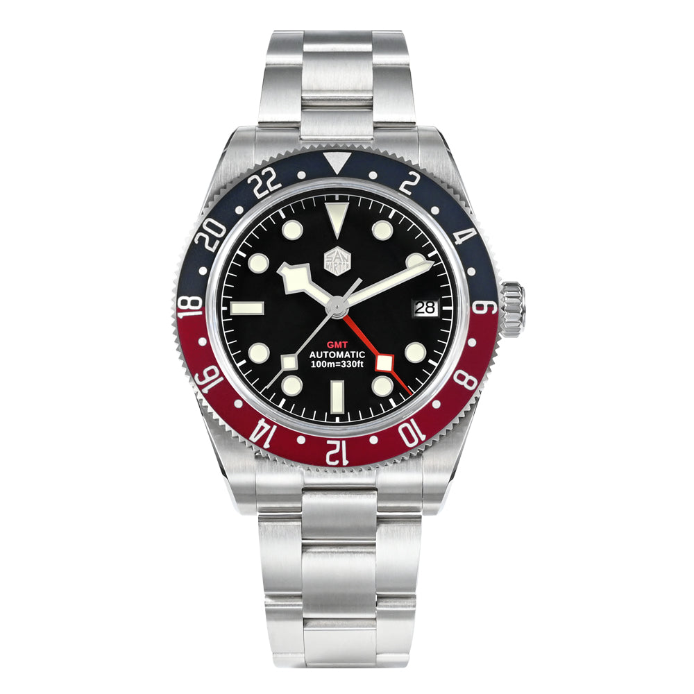 San Martin NH34 BB58 GMT Watch SN0109 V2