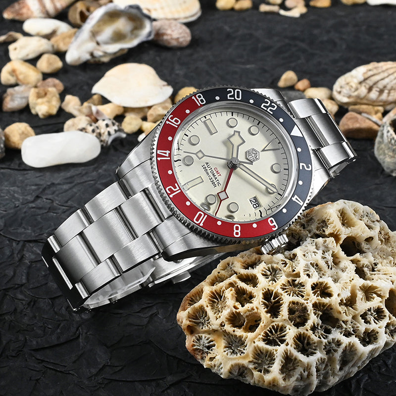 San Martin NH34 BB58 GMT Watch SN0109 V2