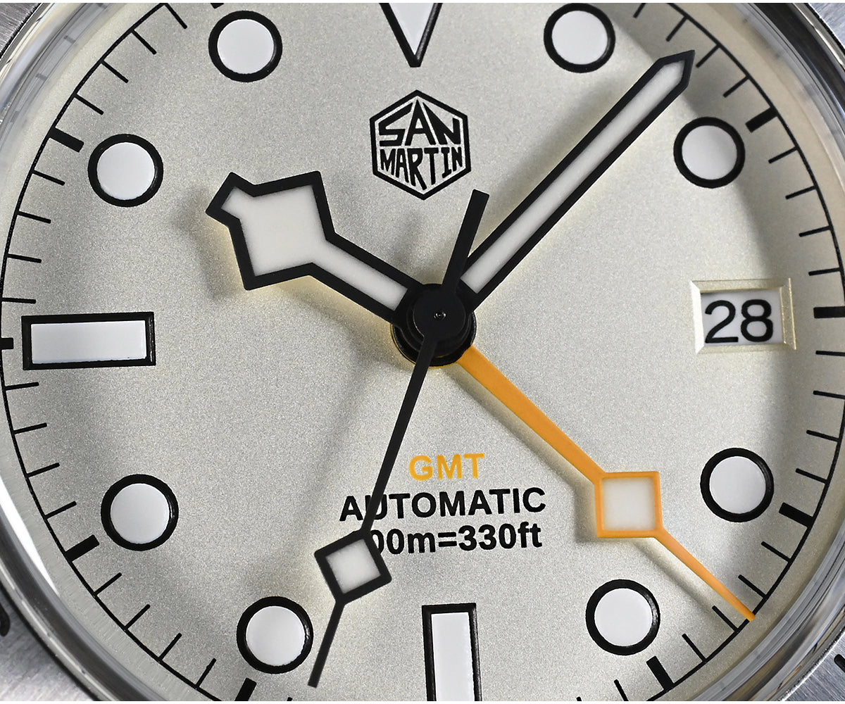 San Martin NH34 39mm BB GMT Watch SN054