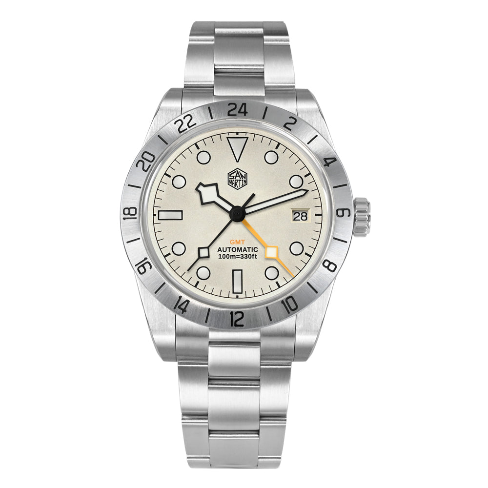 San Martin NH34 39mm BB GMT Watch SN054