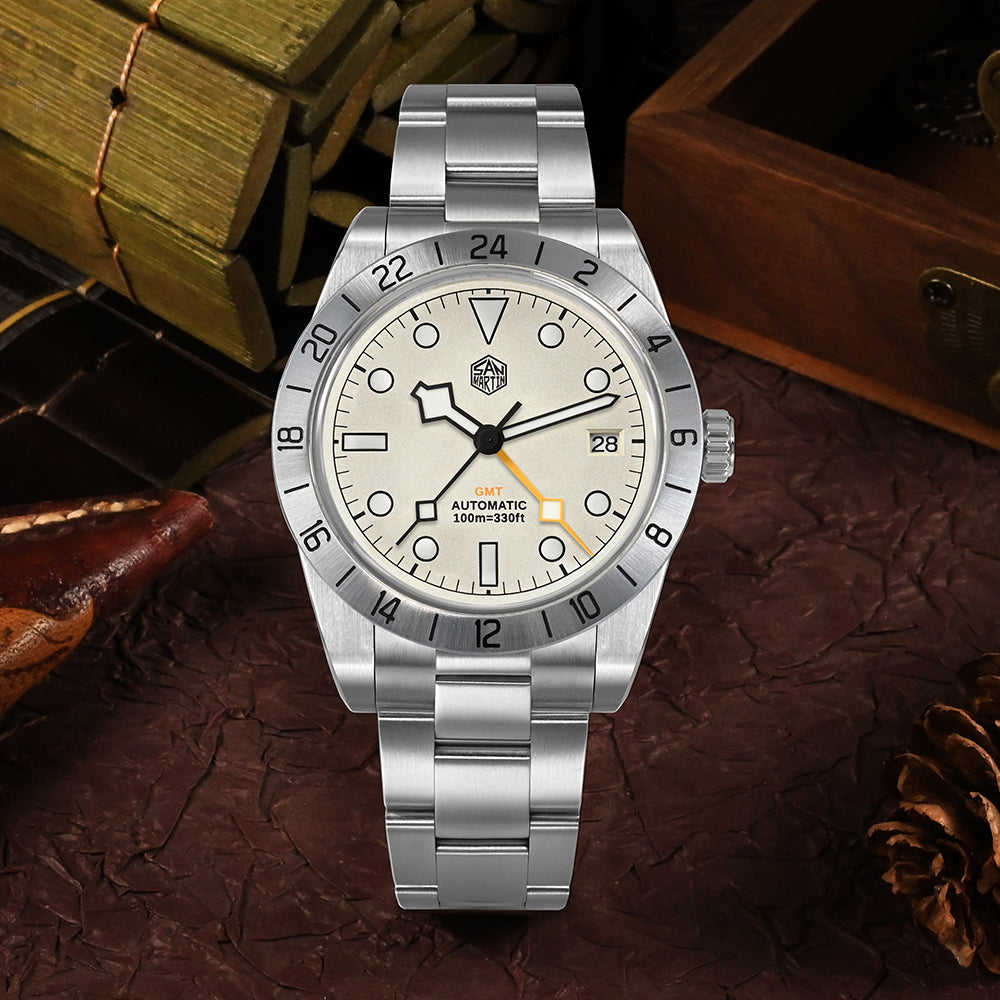 San Martin NH34 39mm BB GMT Watch SN054