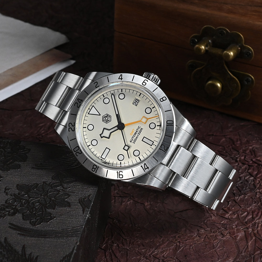 San Martin NH34 39mm BB GMT Watch SN054