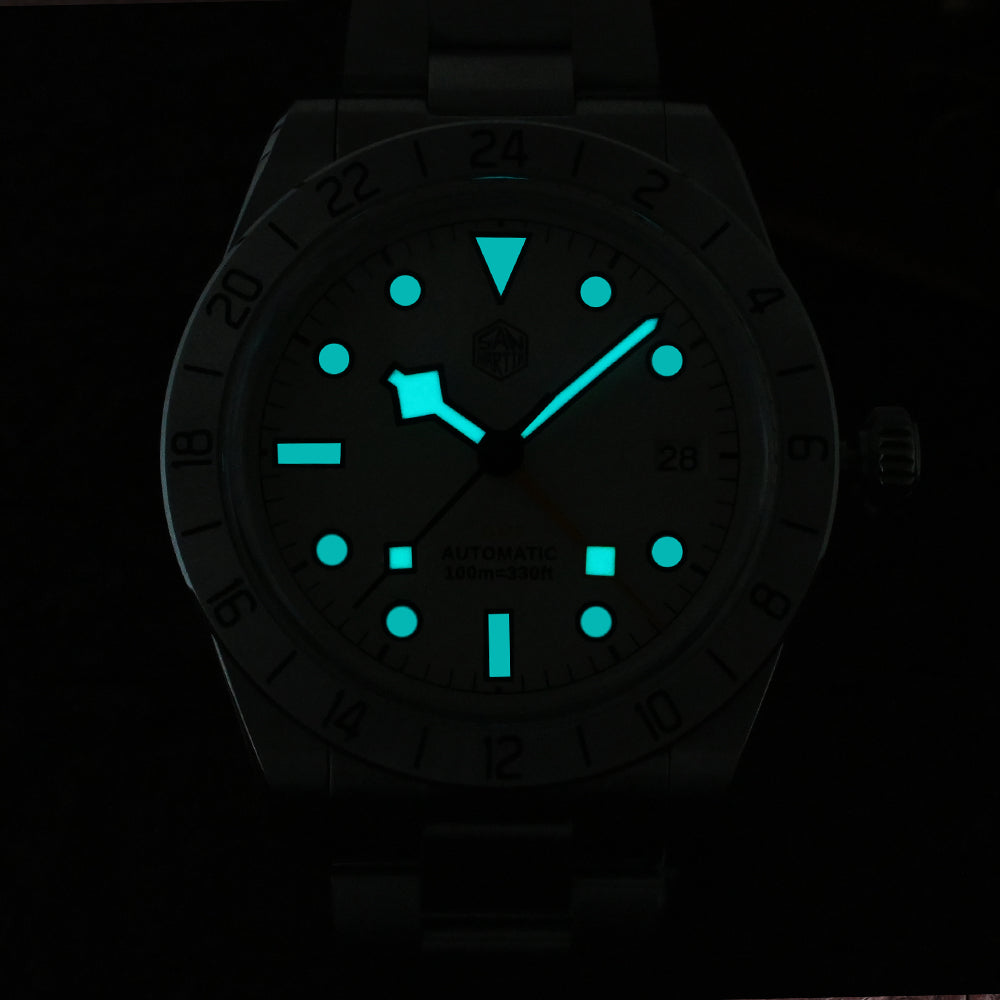 San Martin NH34 39mm BB GMT Watch SN054