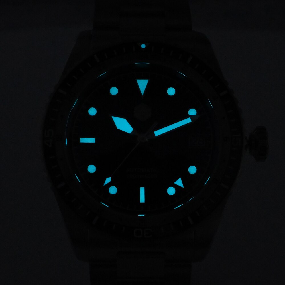 San Martin Bidirectional Bezel GMT Watch SN0112-G