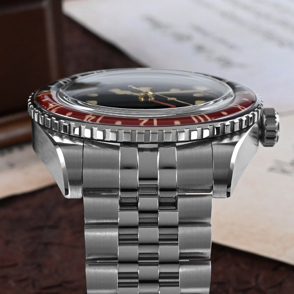 San Martin Vintage GMT Watch SN005-G2