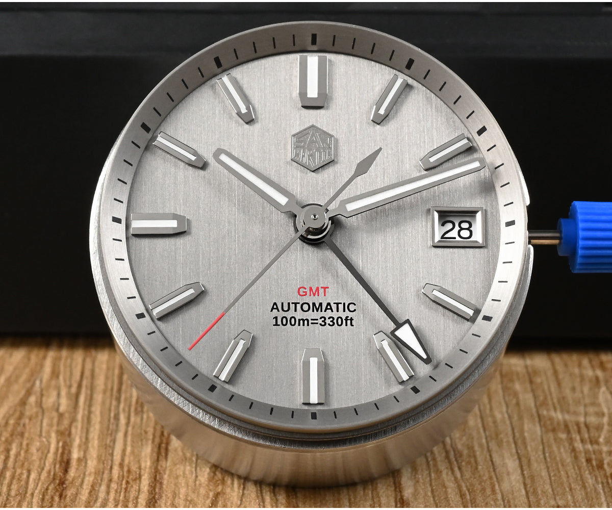 ★US Warehouse★San Martin NH34 39mm GMT Watch SN0129