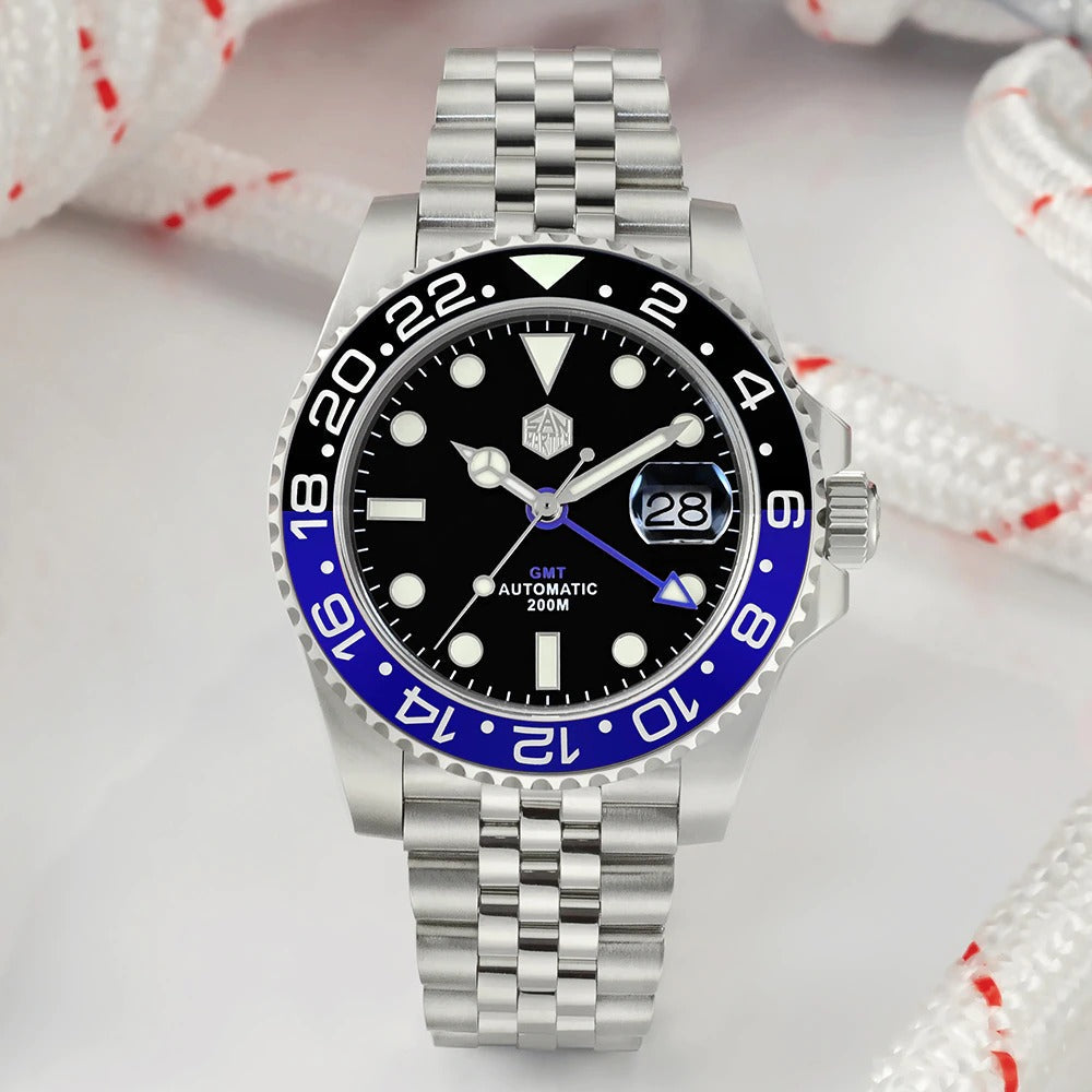 San Martin GMT Luxury Men Watch SN015