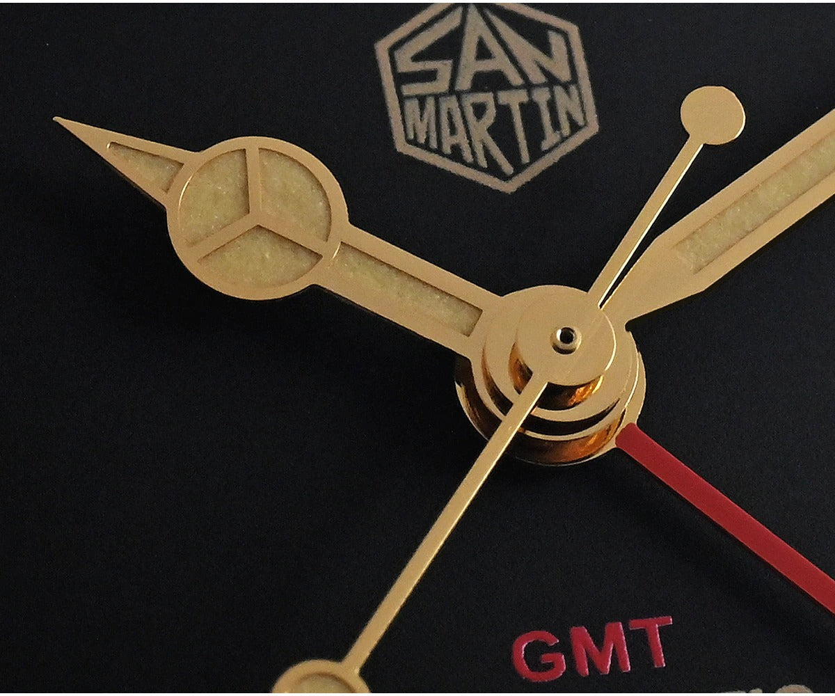 San Martin Vintage GMT Watch SN005-G2