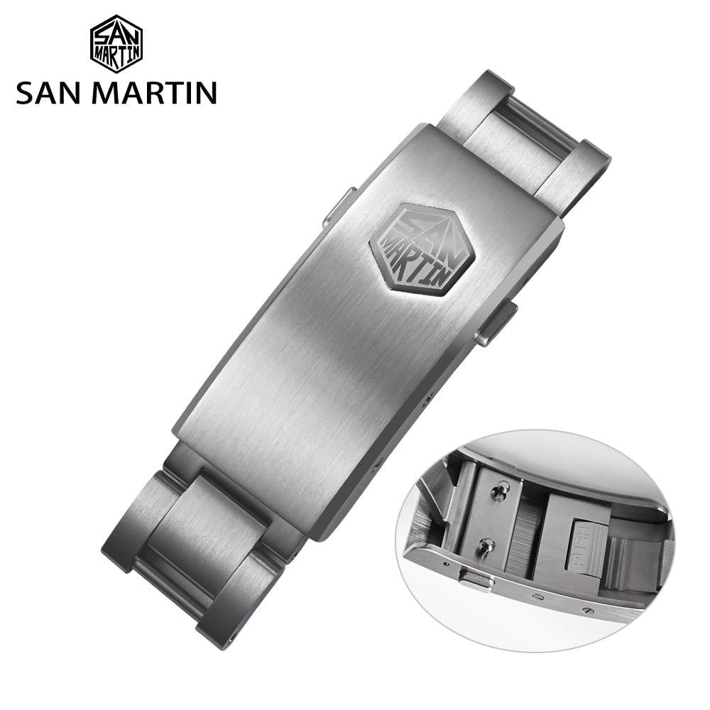 Buy San Martin Buckles- San Martin New Fly Adjustable Clasp 16mm – San  Martin Watch