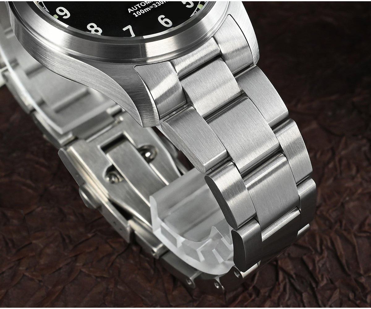 San Martin Automatic Retro Military Pilot Watch SN034G